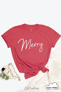 MERRY Puff Graphic T-Shirt