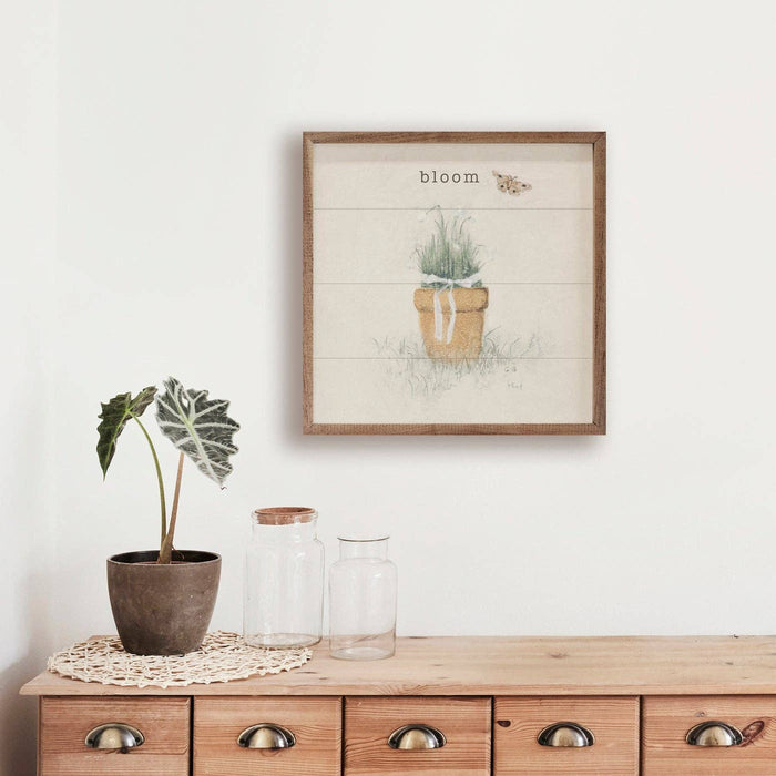 Garden Flowers Framed Wall Art