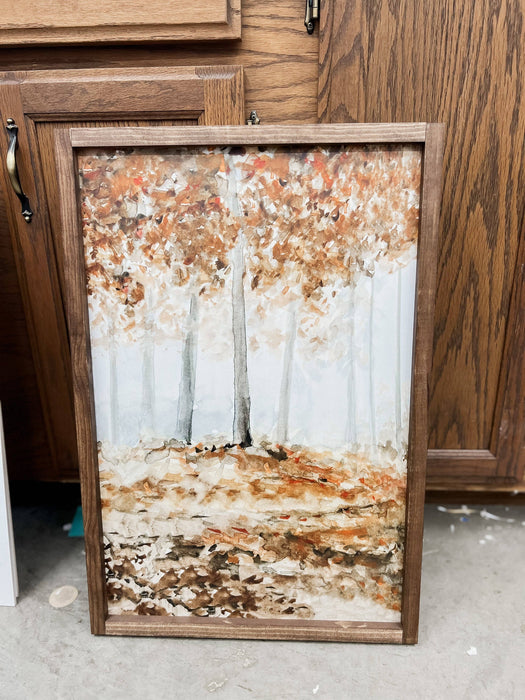 Autumn Forest 2 | Fall Wall Decor 13x17" IN STORE PICKUP ONLY