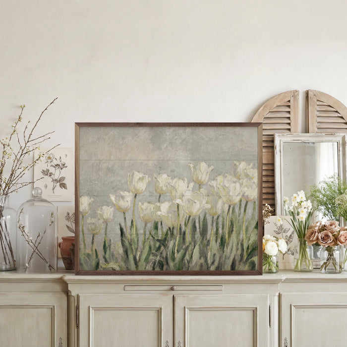 Tulips Patch Framed Wall Art