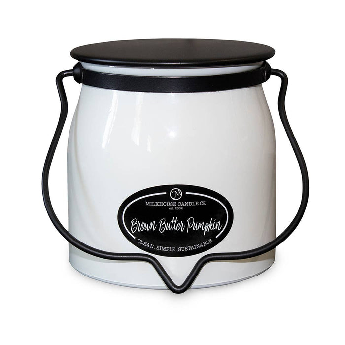 Brown Butter Pumpkin 16 oz Butter Jar Candle