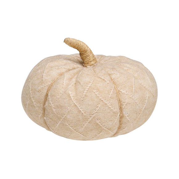 Med. Tan Diamond Fabric Pumpkin