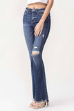 High Rise Flare Jeans LV1011