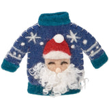 Santa Sweater Ornament