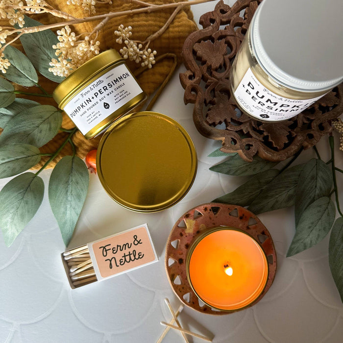Pumpkin + Persimmon Candle