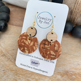 Pumpkin Willow Earrings