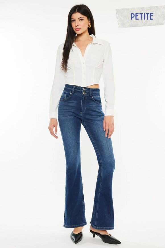 Petite Skinny Bootcut Jeans Kan Can