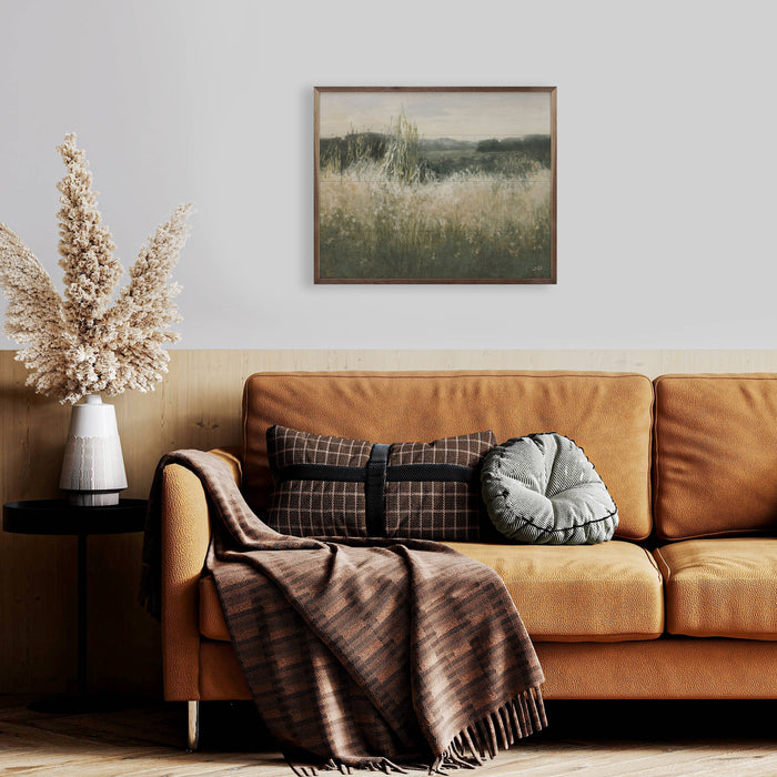 Field View Neutral Framed Wall Art