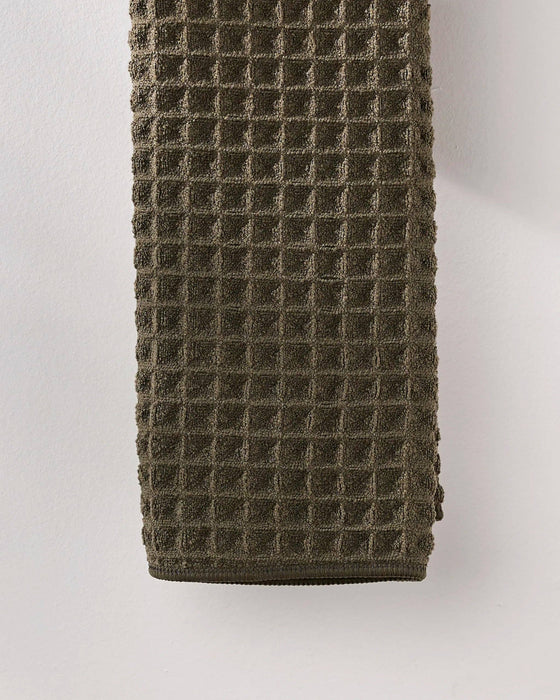 Forest Waffle Hand Towel