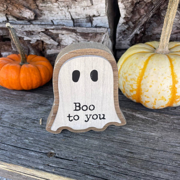 Boo to You 3D Wash Ghost