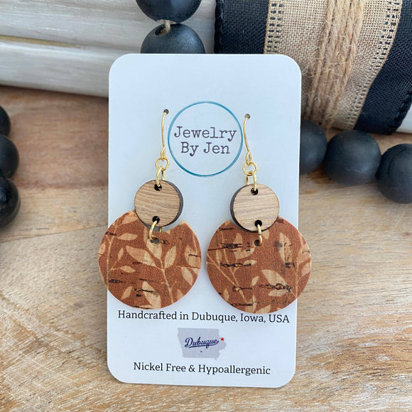 Pumpkin Willow Earrings