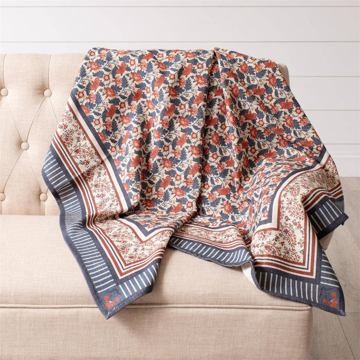 Americana Floral Tablecloth | USA, Patriotic