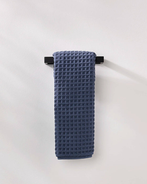 Midnight Blue Waffle Hand Towel