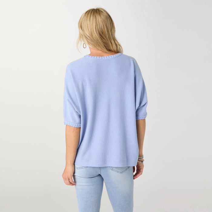 Periwinkle Lightweight Heavenly-Luxe Sweater