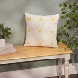 Crochet Daisies Pillow