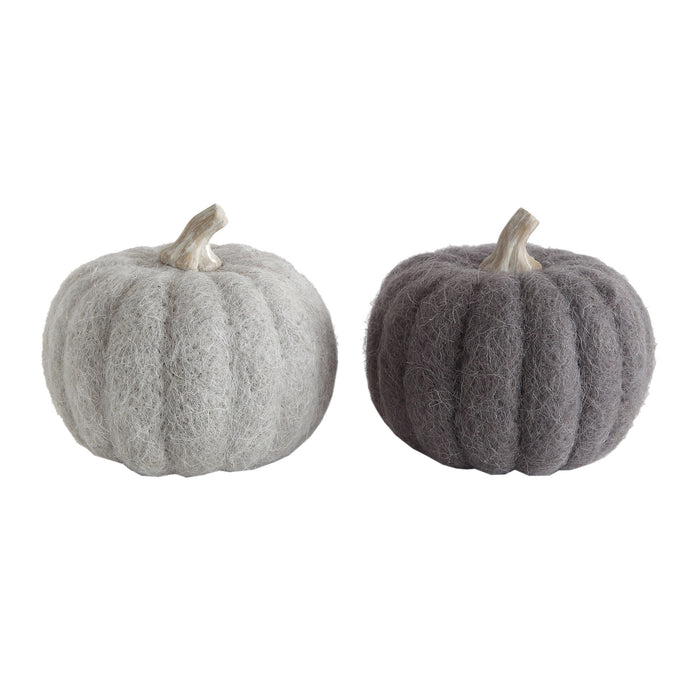 Large Wool Pumpkins