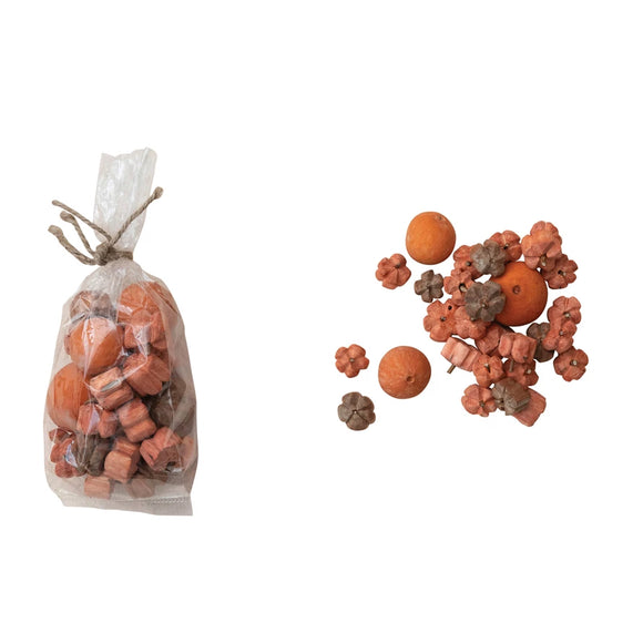 Dried Pumpkin Shaped Mix in Bag