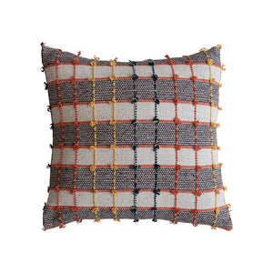 Fall Woven Cotton Pillow IN STORE PICKUP ONLY