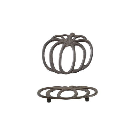 Cast Iron Pumpkin Shaped Trivet