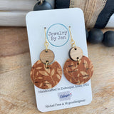 Pumpkin Willow Earrings