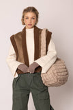 Cora Large Quilted Puffer Tote Bag