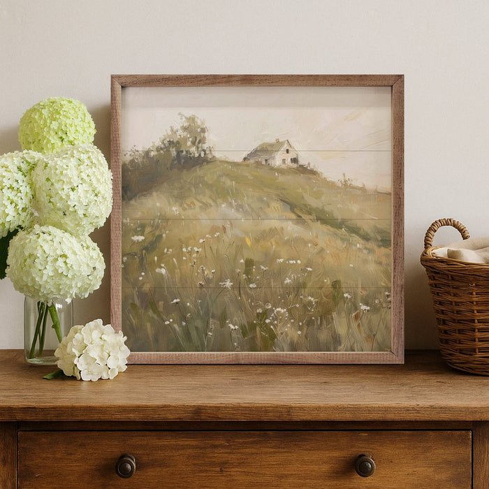 Spring Landscape Framed Wall Art