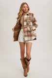 Mocha Plaid Shacket