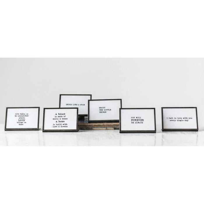 Framed Easel Signs