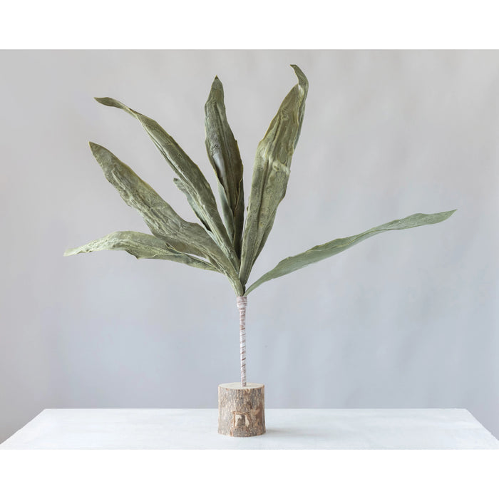 Faux Leaf Stem - Store Pickup Only