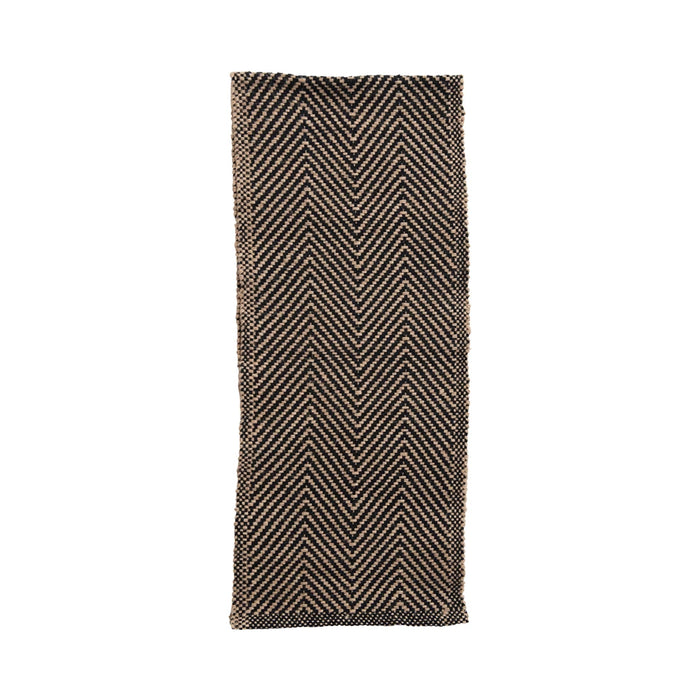 Chevron Jute Cotton Runner