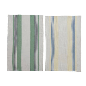 Striped Cotton Tea Towel