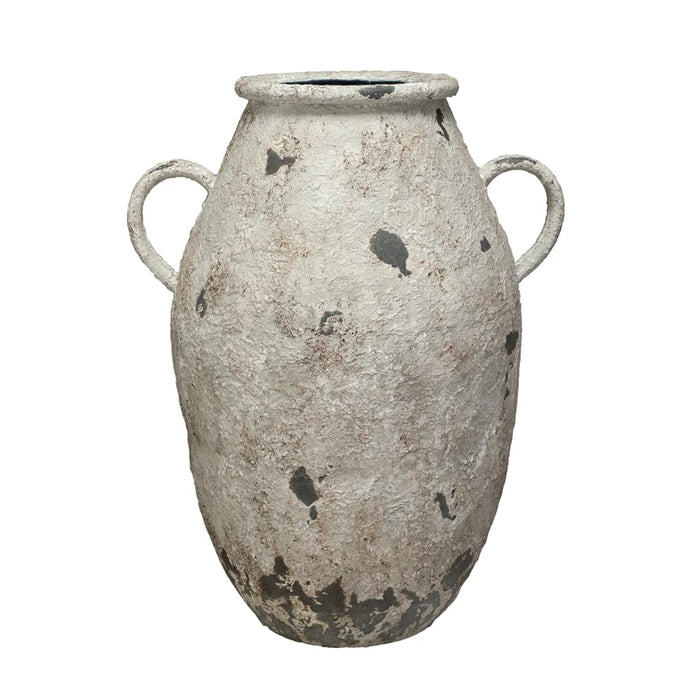 Metal Urn w/ Handles IN STORE PICKUP