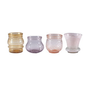 Seeded Glass Tealight/Votive Holder, 4 Styles