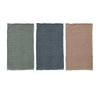 Woven Cotton Waffle Weave Tea Towel, 3 Colors