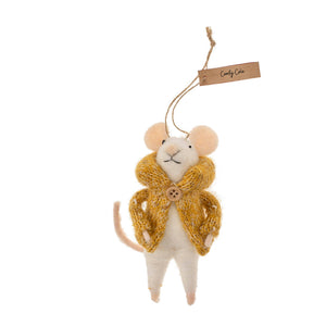 Comfy Cole Mice Ornament