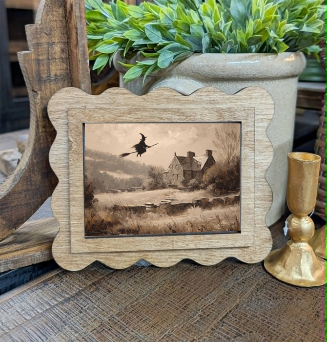 Flying Witch Framed Art