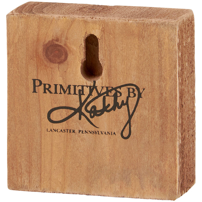 Fall Chicken Block Sign