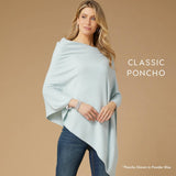 Kiara Lightweight Poncho - Fig | Coco + Carmen