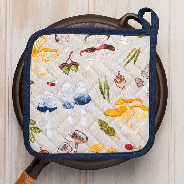 Field Mushrooms Chef Potholder