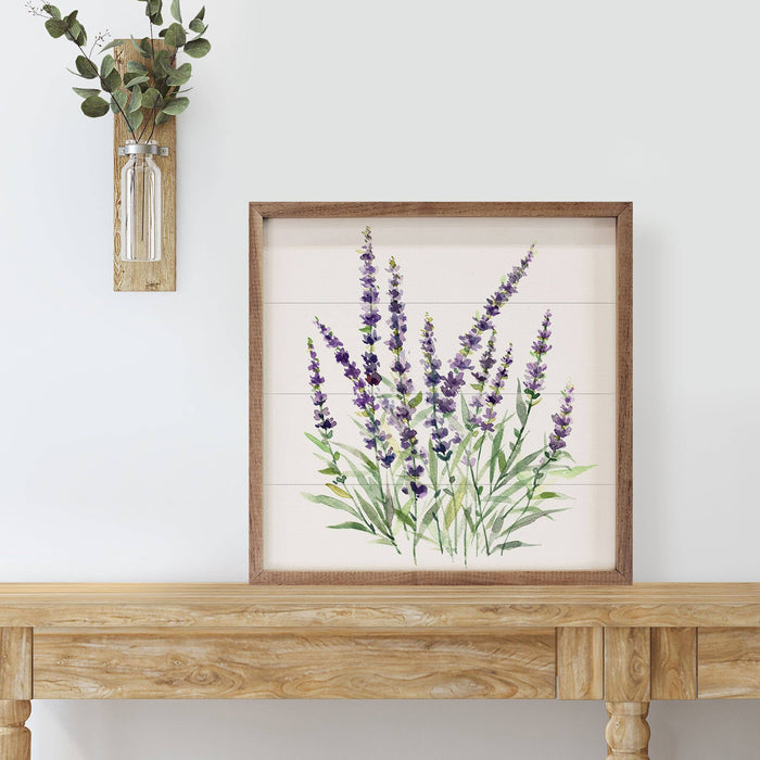 Lavender Botanical I Framed Wall Art
