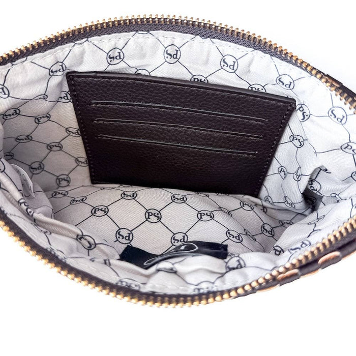 Emma Woven Clutch Wristlet