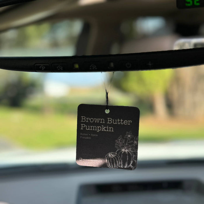 Brown Butter Pumpkin Car Freshener