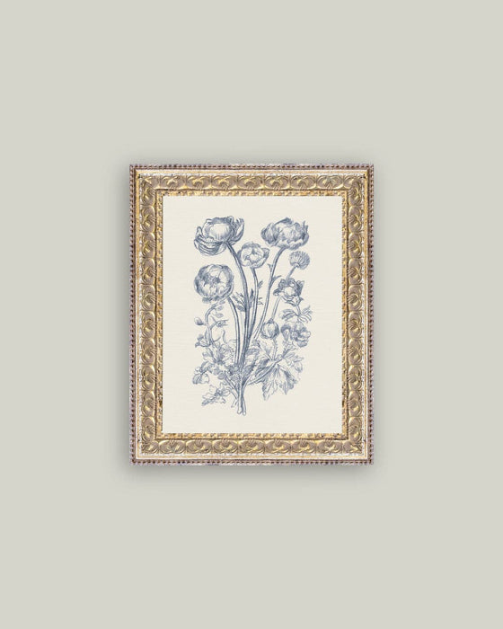 Blue Flower Sketch