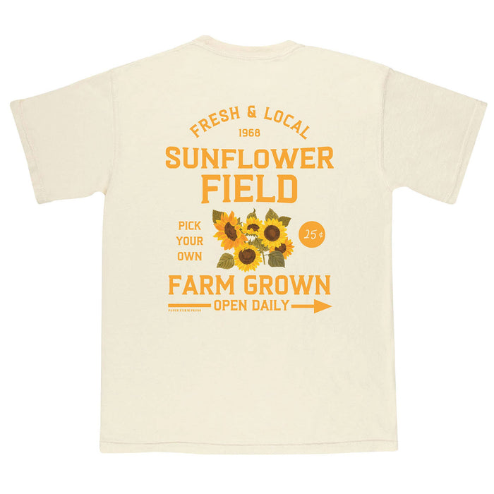 Sunflower Field Farmers Market Tee | Small - 3XL Plus Size