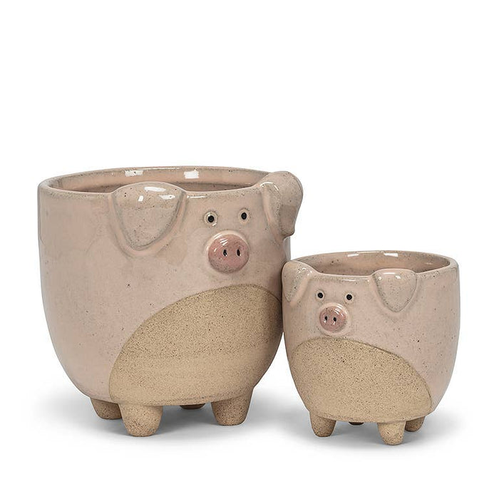 Pig Planter 2.5"H