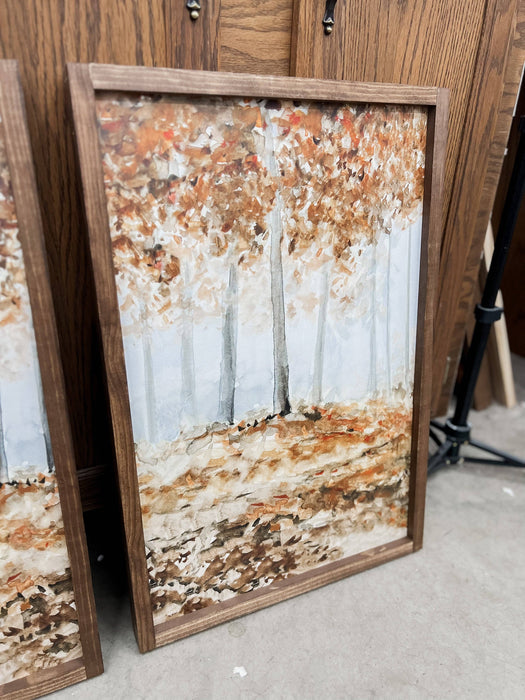 Autumn Forest 2 | Fall Wall Decor 13x17" IN STORE PICKUP ONLY
