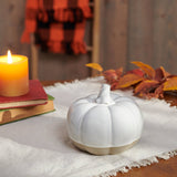 Large Glazed Ceramic Pumpkin