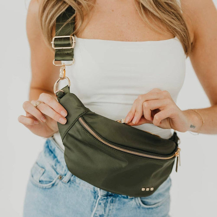 Cream Nylon Susie Sidekick Bum Bag
