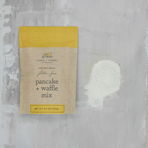 Gluten-Free Ancient Grain Pancake + Waffle Mix | Finch + Fennel
