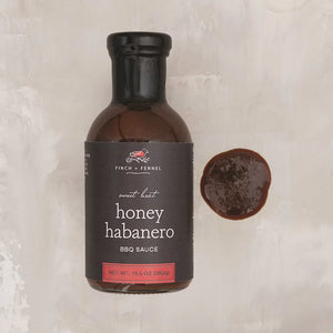 Sweet Heat Honey Habanero BBQ Sauce | Finch + Fennel